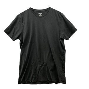 Bonobos Dry-Tex Pima Cotton T Shirt Mens M Slim Fit Short Sleeve Black Crewneck